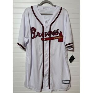Atlanta Braves Matt Olson #28 MLB Baseball Jersey Mens XLT White, NWT